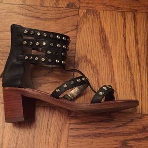 Sam Edelman Studded Heeled Sandals
